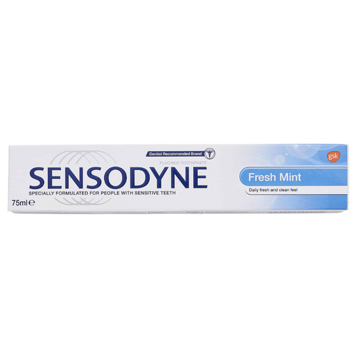 Sensodyne - Fresh Mint Daily Care Toothpaste for Sensitive Teeth 75ml