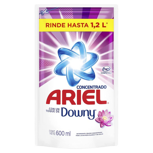 Ariel - Concentrated Laundry Liquid Detergent with Downy 600ml