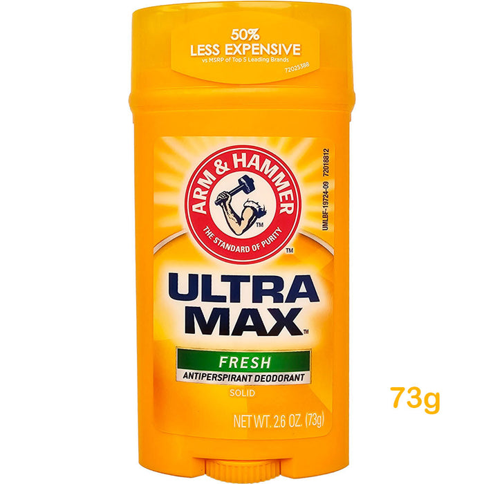 Arm & Hammer Ultra Max Fresh Solid Antiperspirant Deodorant 73g