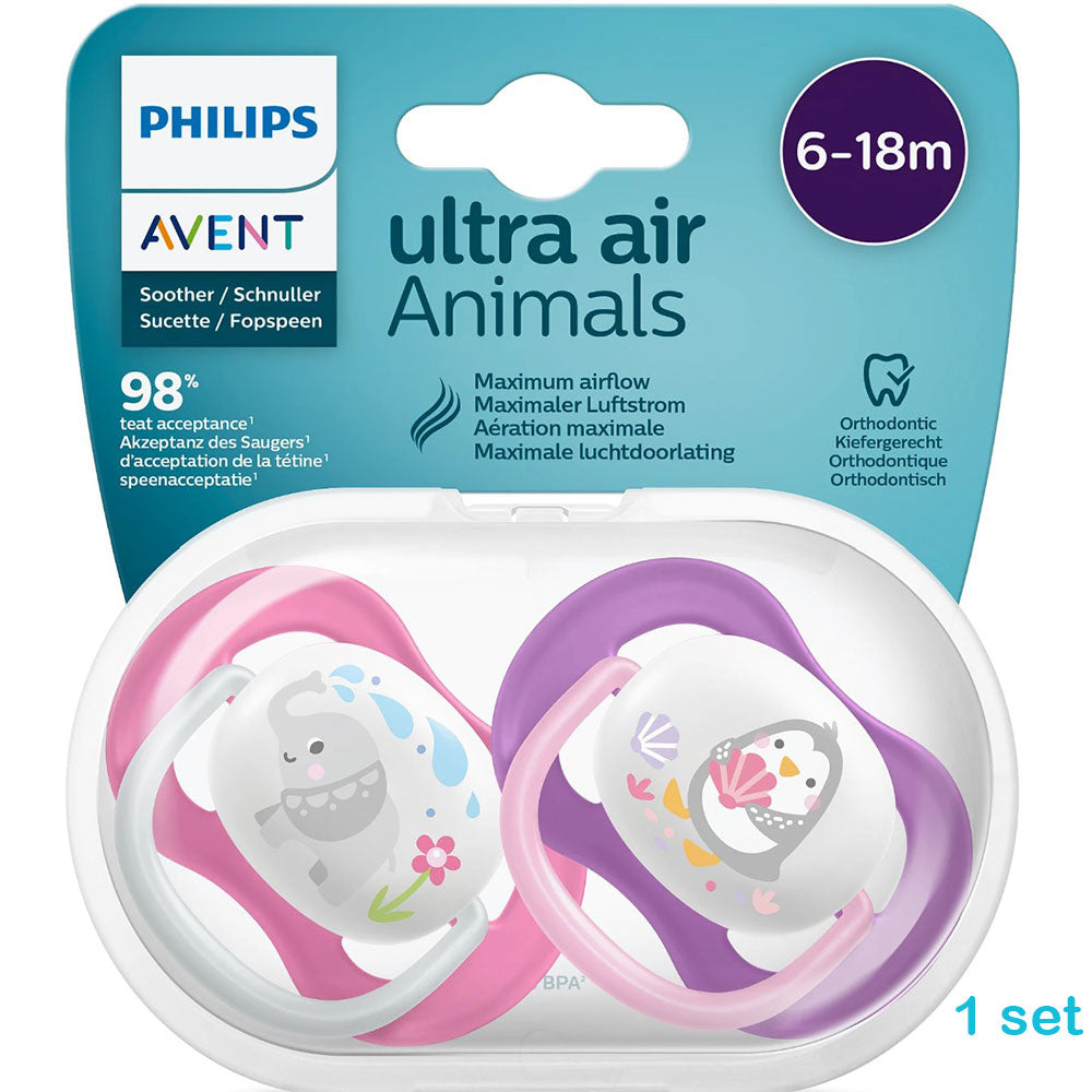 AVENT Ultra Air Pacifier 6-18 months SCF080/08 — HOME EXPRESS