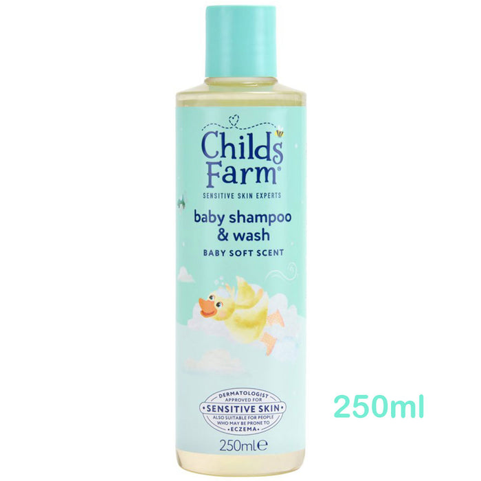 Childs Farm 嬰兒洗頭水及沐浴露 250ml - 平行進口