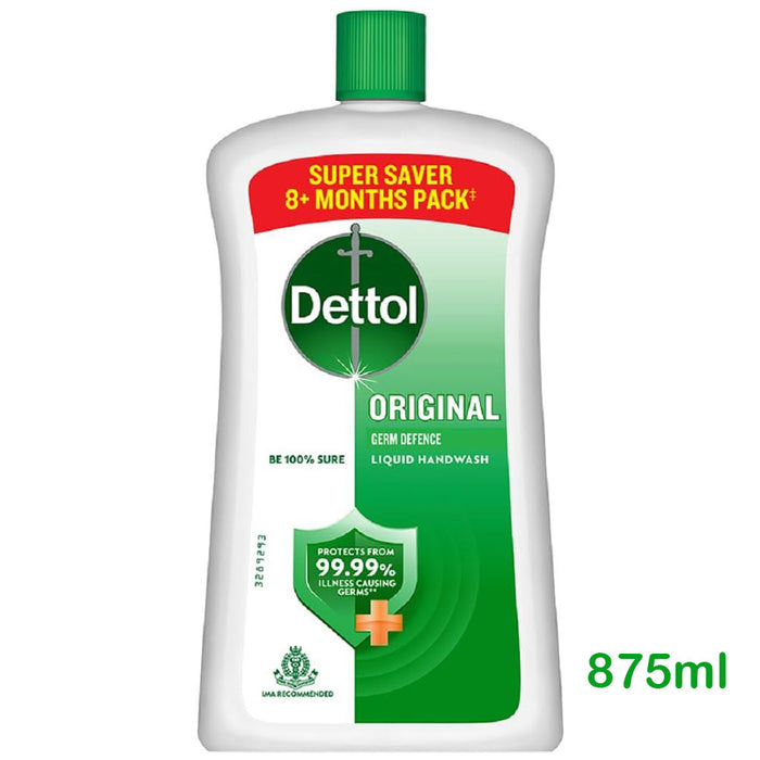 Dettol - Antibacterial Hand Wash Refill, Original 875ml