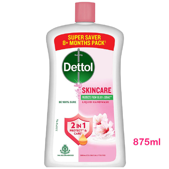 Dettol - Antibacterial Hand Wash Refill, Skincare 875ml