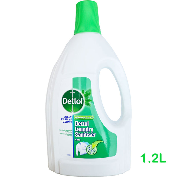 Dettol Antibacterial Laundry Disinfectant Sanitiser, Pine 1.2L