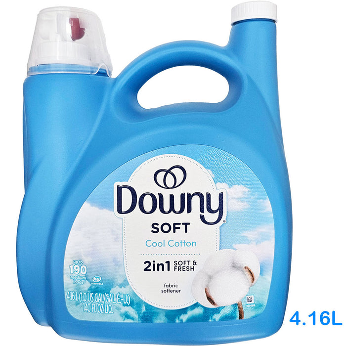 Downy - 7 in 1 Cool Cotton Liquid Fabric Softener & Conditioner 4.16L