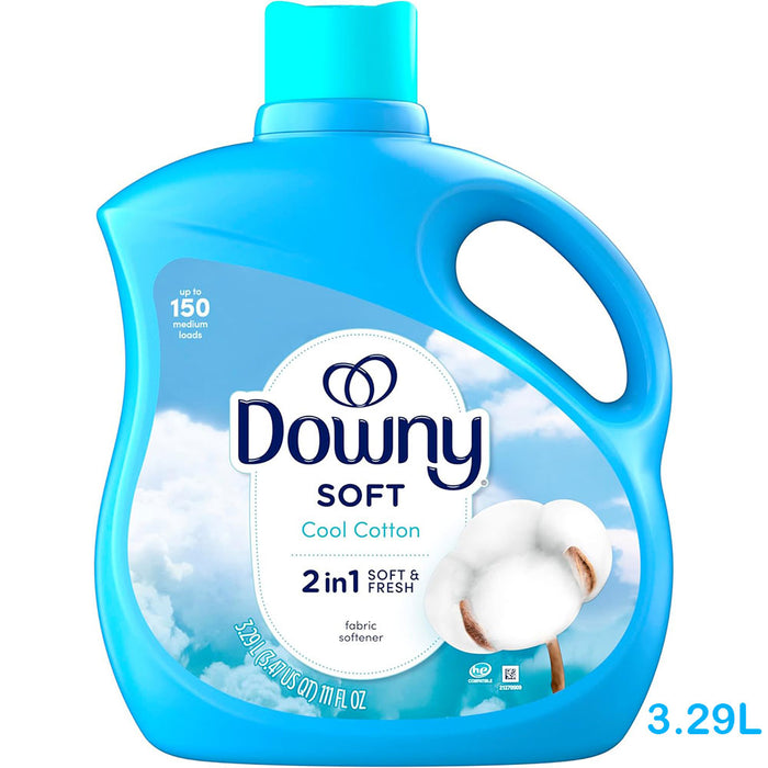 Downy 衣物柔順劑 清涼棉花 3.29L - 平行進口