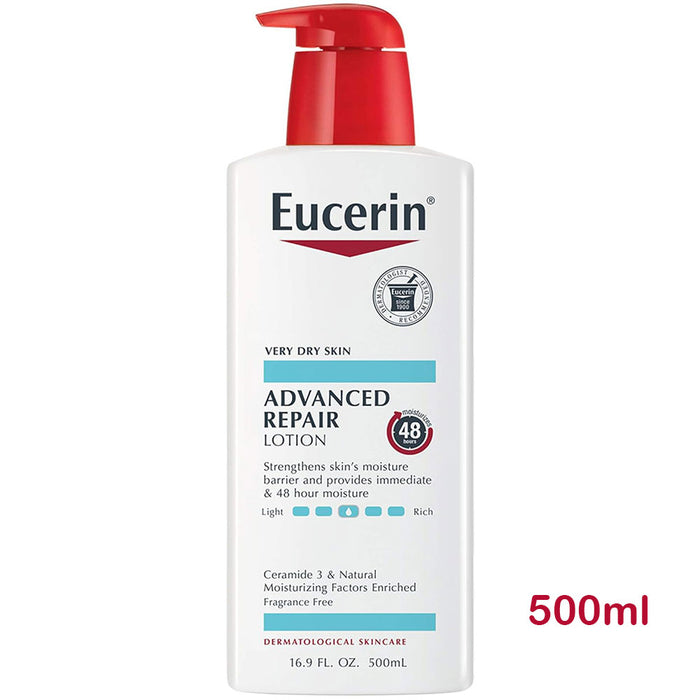 EUCERIN - Advanced Repair Lotion For Very Dry Skin Fragrance Free 500ml