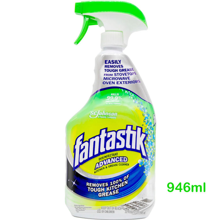Fantastik - Advanced Disinfectant Kitchen & Grease Cleaner by SC Johnson 946ml