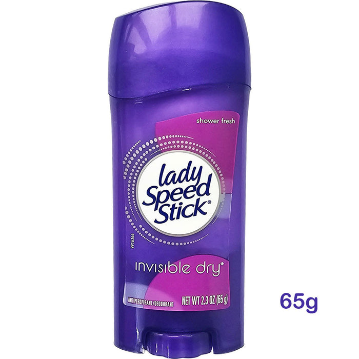Lady Speed Stick - 隱形腋下除臭劑/止汗沐浴清新 65g
