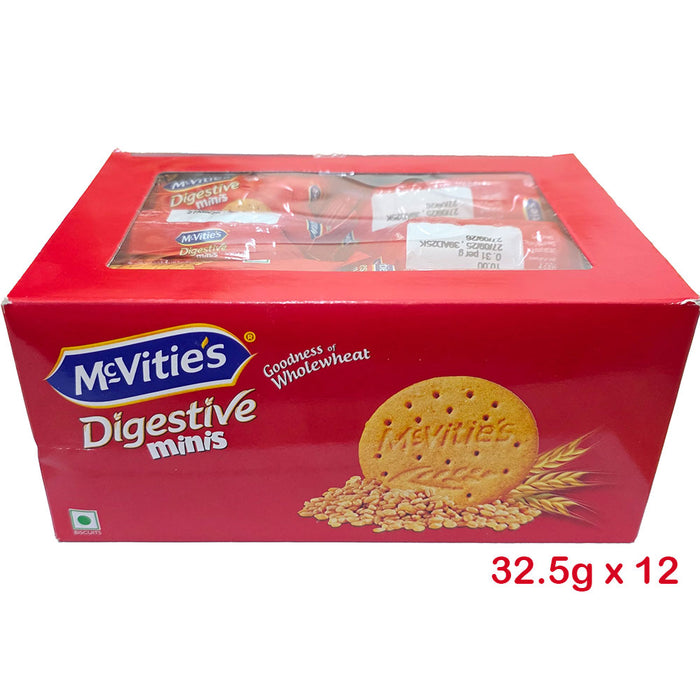 Mcvitie's Digestive Minis (Individually Packed) 32.5g x 12  EXP: 27/09/26
