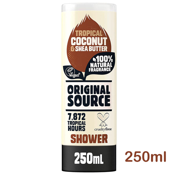 Original Source - Tropical Coconut and Shea Butter Shower Gel Body Wash 250ml