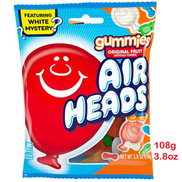 Airheads 經典水果味軟糖 108g / 3.8oz 到期日 07/24