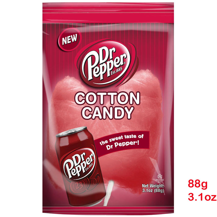 Dr. Pepper Cotton Candy 88g / 3.1oz EXP: 21/08/24