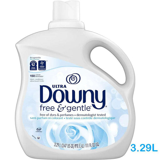 Downy - Free & Gentle Liquid Fabric Softener & Conditioner 3.29L
