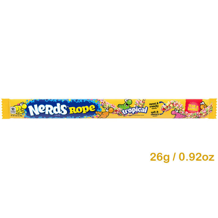 Nerds Rope Candy Tropical 26g / 0.92oz EXP 09/24