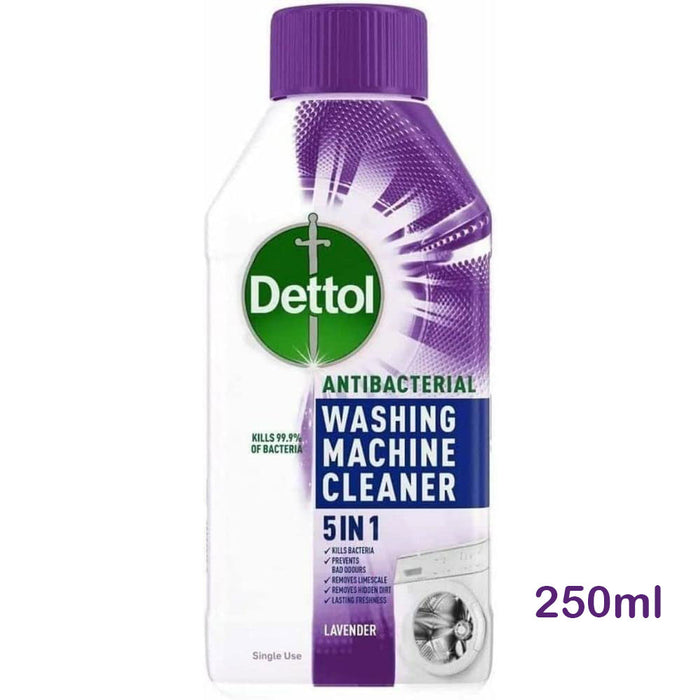 Dettol - 5 in 1 Washing Machine Cleaner, Lavender 250ml