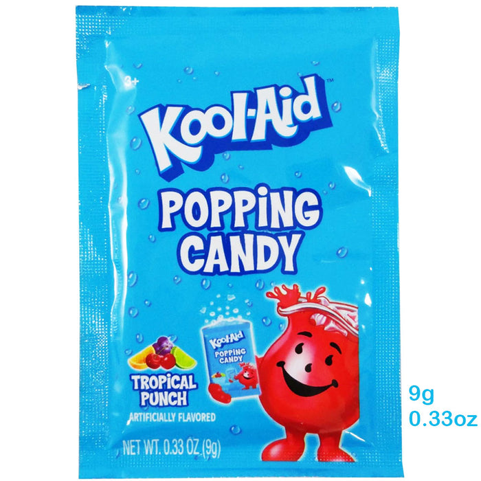 Kool-Aid Popping Candy Tropical Punch 9g / 0.33oz EXP 05/11/24