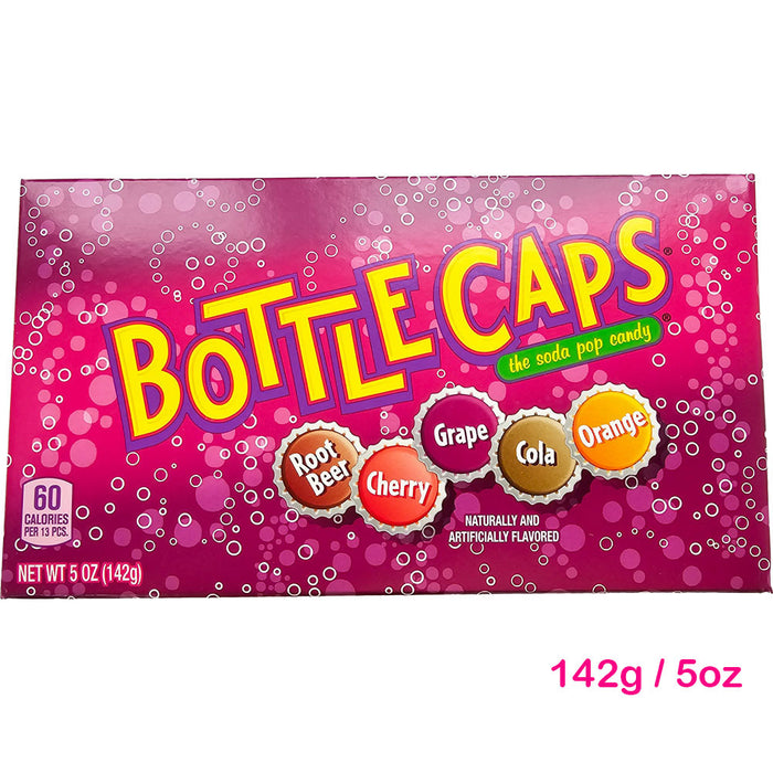 Bottle Caps 汽水味糖果 雜錦口味 142g / 5oz  到期日 09/24