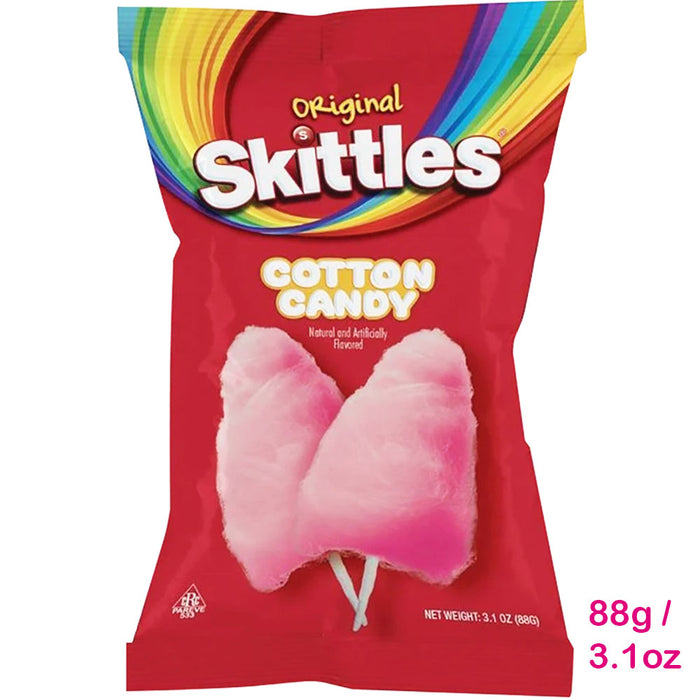 Skittles 彩虹棉花糖 88g / 3.1oz 到期日 09/06/24