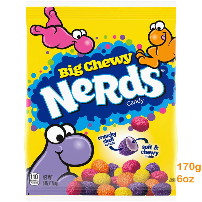 Nerds Big Chewy Candy 170g / 6oz EXP: 05/24