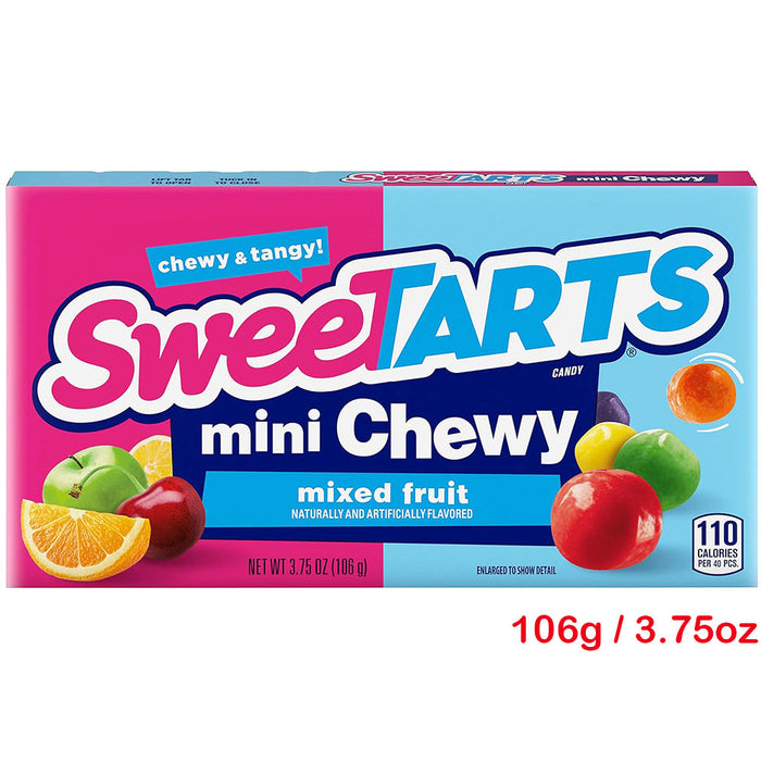 Sweetarts 迷你咀嚼軟糖 雜果味 106g / 3.75oz 到期日 09/24