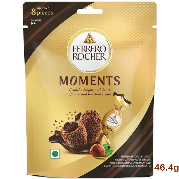 Ferrero Rocher Moments Milk Chocolates 46.4g EXP 30/6/24