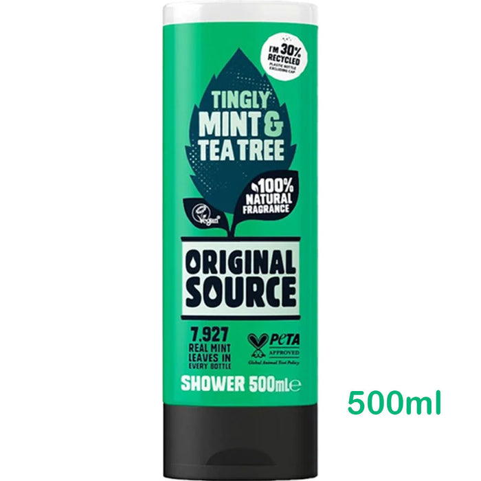 薄荷茶樹冰爽沐浴露 500ml - 平行進口