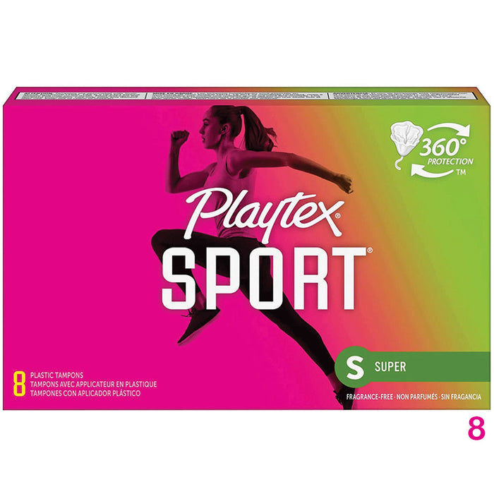 PLAYTEX - Sport Tampons Super 8's