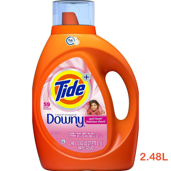 汰漬 - Tide x Downy 聯名柔順洗衣液 四月清新 2.48L