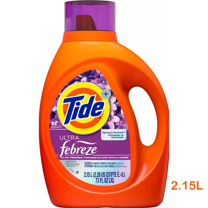 Tide Laundry Liquid Detergent with Febreze Spring Renewal 2.15L