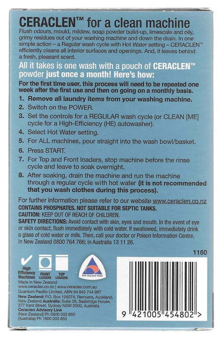 Ceraclen - Washing Machine Cleaner Powder 150g - HOME EXPRESS