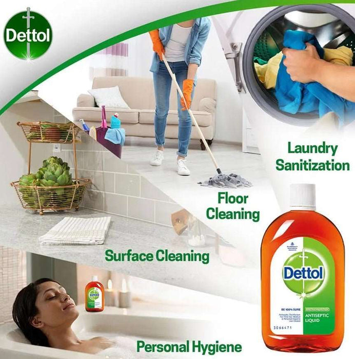 Dettol Antiseptic Disinfectant 1.0L - HOME EXPRESS