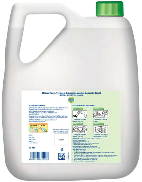 Dettol Antiseptic Disinfectant 5.0L MEGA SIZE - HOME EXPRESS