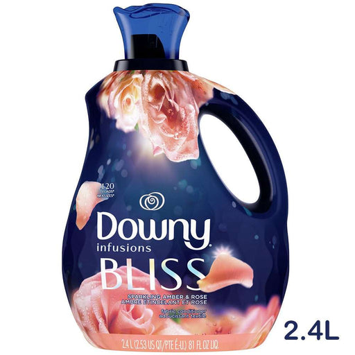 Downy - Sparkling Amber & Rose Infusions Liquid Fabric Softener 2.4L - HOME EXPRESS