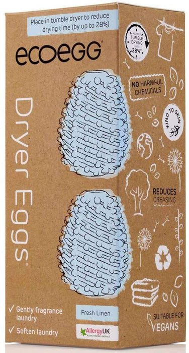 ECOEGG - Dryer Eggs Fresh Linen, 2 pack - HOME EXPRESS