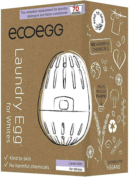 ECOEGG - Laundry Egg for Whites, Lavender, 70 washes - HOME EXPRESS
