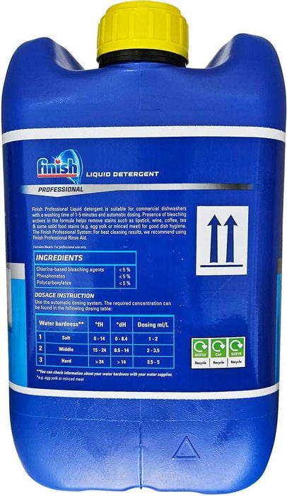 Finish - Professional Liquid Dishwasher Detergent 10L - HOME EXPRESS