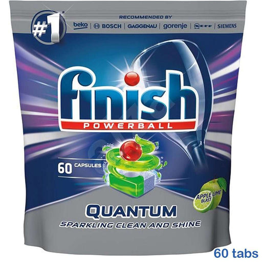 Finish Quantum Powerball Apple Lime Blast Tabs 60s - HOME EXPRESS