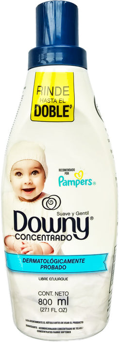 Downy - Fabric Softener Suave Y Gentil (Soft and Gentle) Recommended for Pampers 800ml (Random Packing)
