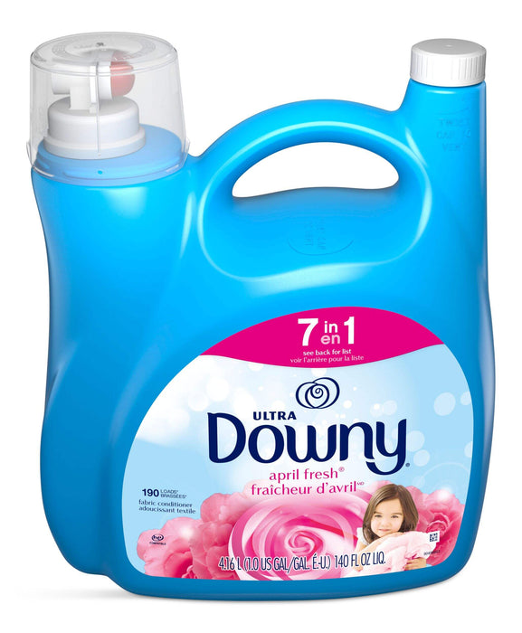 Downy - 7 in 1 Ultra Liquid Fabric Softener & Conditioner April Fresh 4.16L