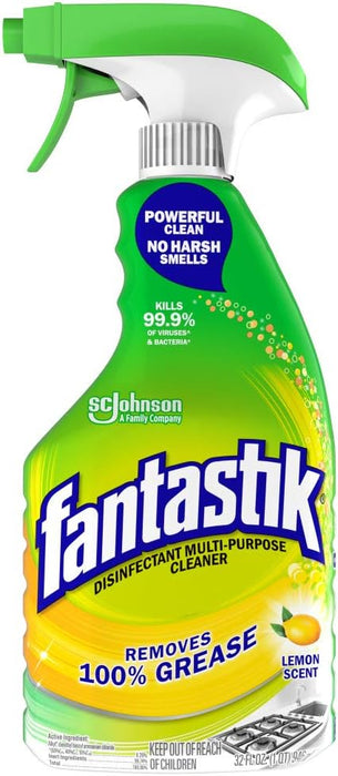Fantastik SC Johnson 多用途漂白清潔劑 檸檬香味 946ml