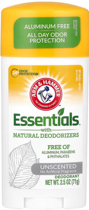 Arm & Hammer Deodorant Essentials Unscented 71g