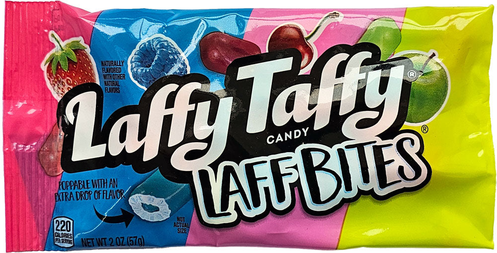 Laffy Taffy Candy Laff Bites 57g / 2oz EXP: 08/24