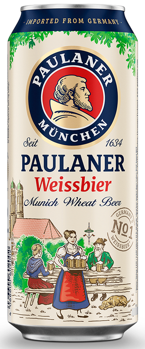 Paulaner Beer King Can Germany [FULL CASE] 24 x 500ml  EXP: 28/05/25