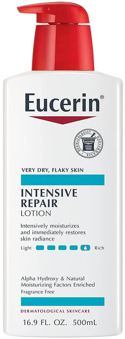 EUCERIN - Intensive Repair Lotion For Very Dry Skin Fragrance Free 500ml