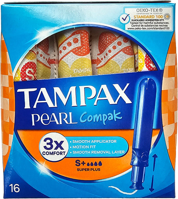 Tampons Compak Pearl Super Plus 16's