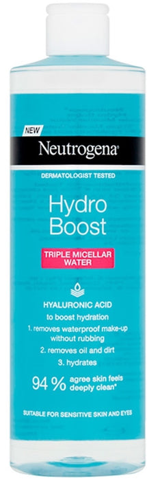 Neutrogena Hydro Boost水活保濕卸妝潔膚水 400ml