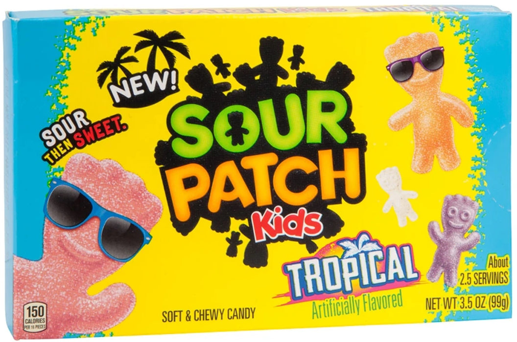 Sour Patch Kids 兒童酸味水果軟糖 熱帶雜果味 99g / 3.5oz  到期日 14/05/2024