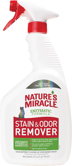 Nature's Miracle - Pet Stain & Odor Remover for Cats 946ml