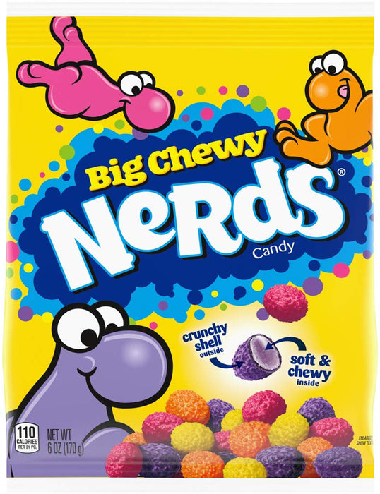 Nerds Big Chewy Candy 170g / 6oz EXP: 05/24